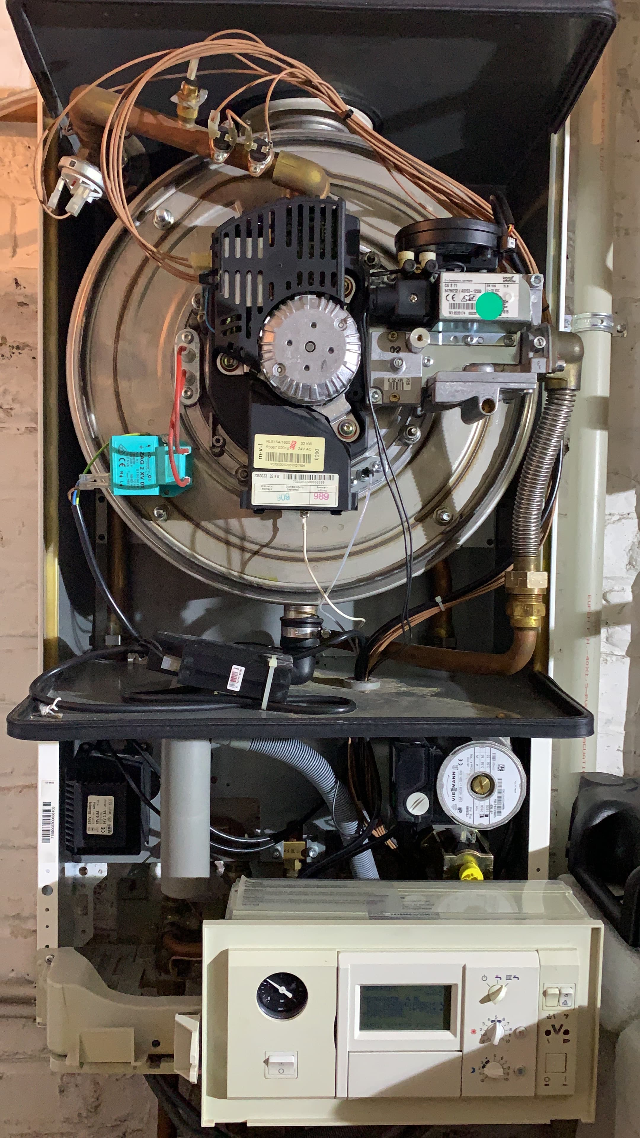 Ouverture et diagnostic chaudière Viessmann